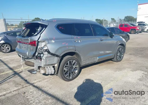 2022 Hyundai Santa Fe Calligraphy z USA, uszkodzony, nr VIN 5NMS54AL9NH430045